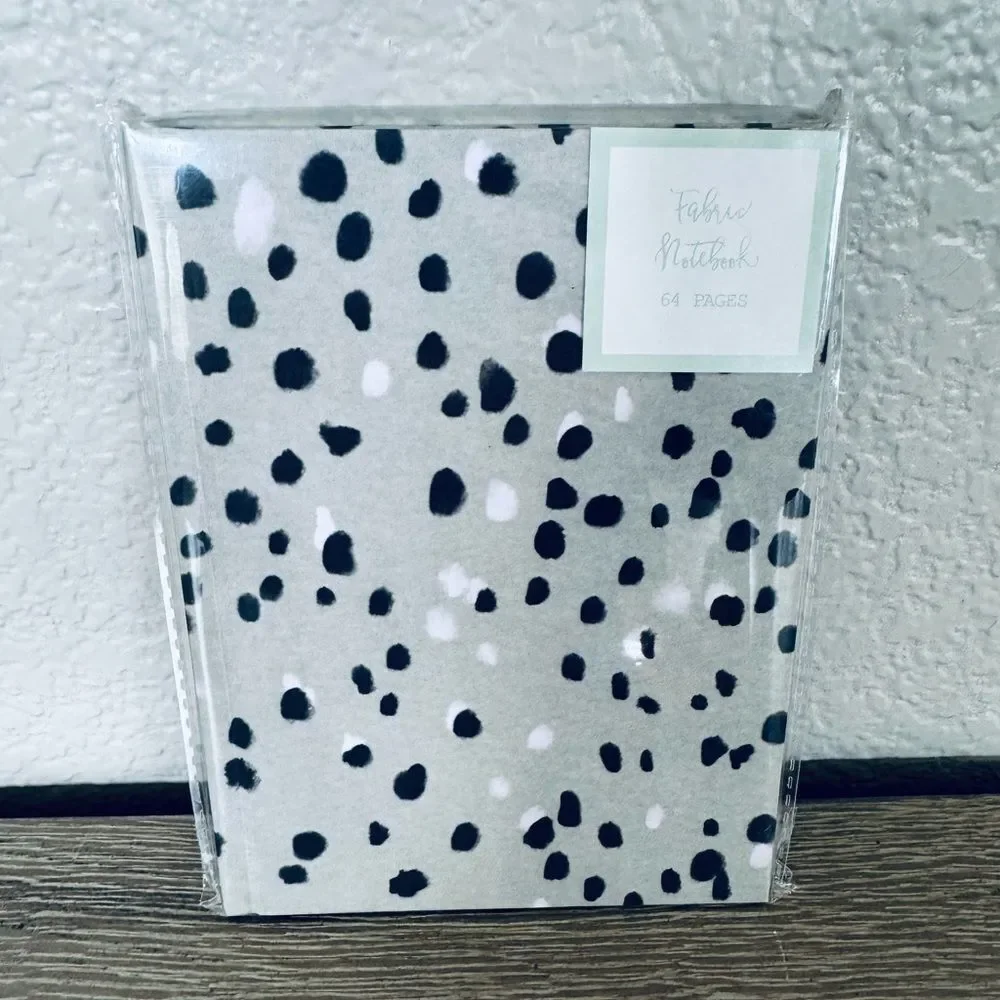 Gray Spotted Journal Notebook
